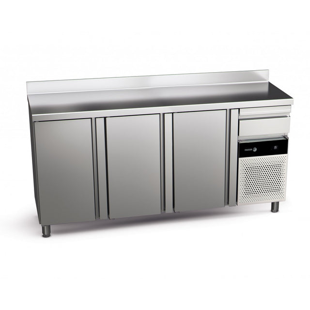 Arrière-bar réfrigérée FAGOR 3 portes pleines - gamme 600 - 551 litres