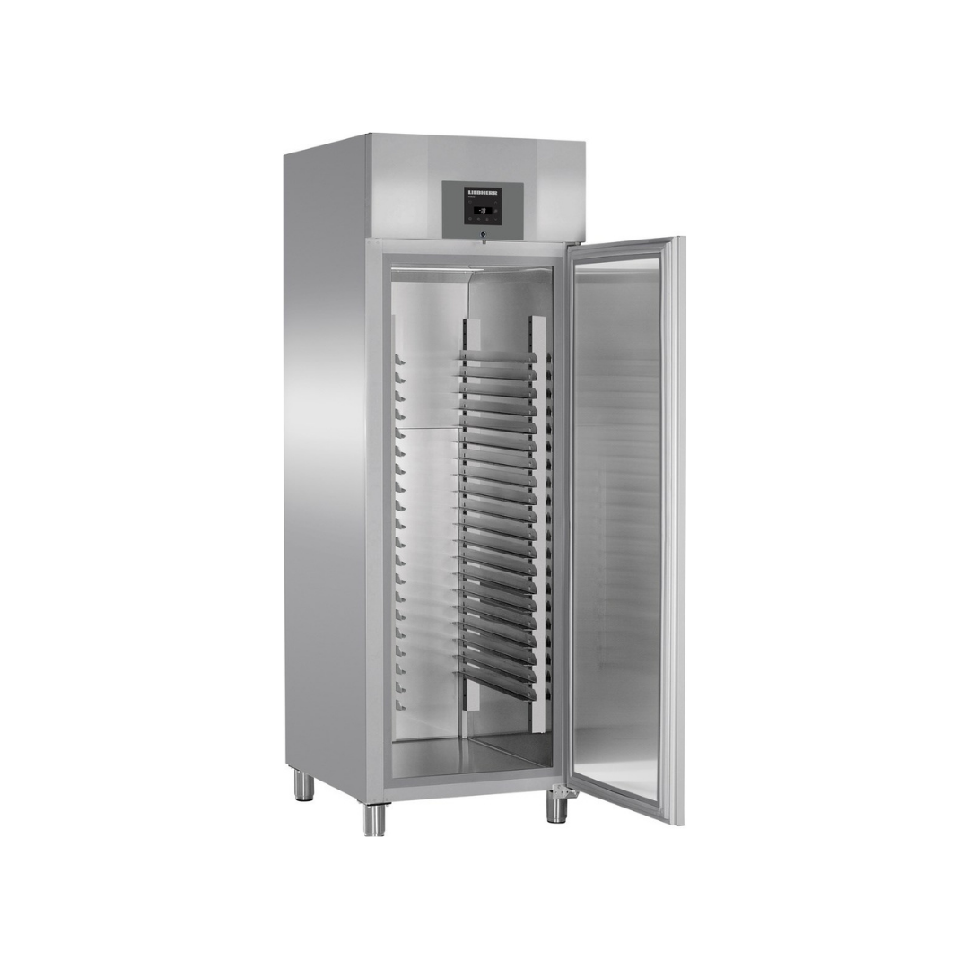 BGPV 6570 - Armoire réfrigérée EURONORMES PREMIUM 600X400 négative ventilée en inox 1 porte - 602 litres