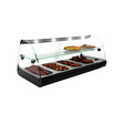 C24L - Vitrine chaude bain marie FOOD Line à poser 2 niveaux 4 GN 1_6 - 840