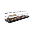 C26L - Vitrine chaude bain marie FOOD Line à poser 2 niveaux 6 GN 1_6 - 1190