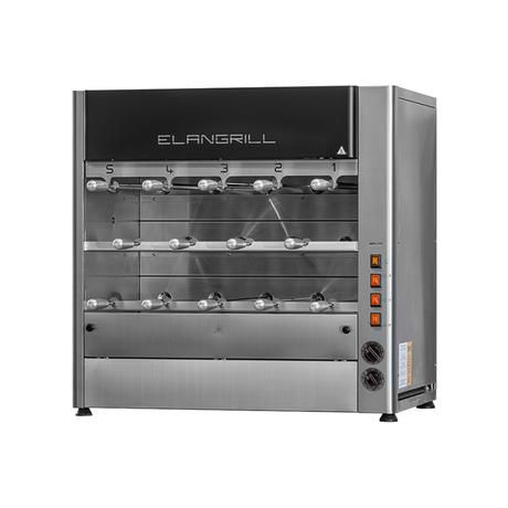 CM14GAZ Churrasco à gaz 14 épées - 12kW Gaz