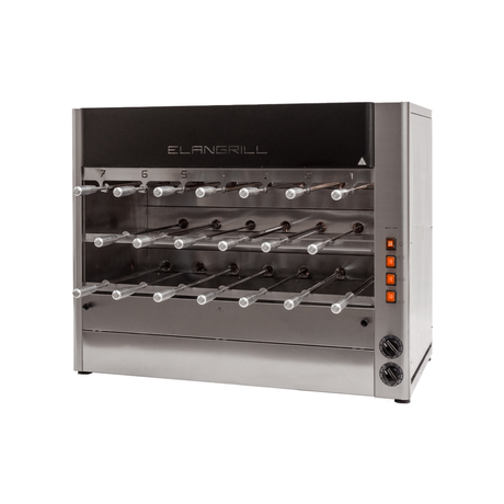 CM20 Churrasco électrique 20 épées - 12kW 400V