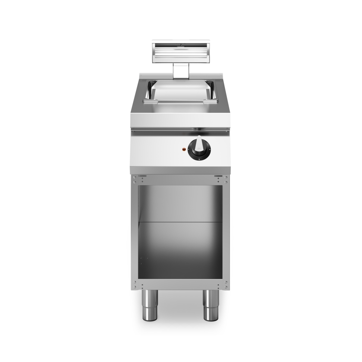 Chauffe frites électrique à poser - Capacité 1 x GN 1/1 - 1 kW Mono 230V - 400x730x280mm
