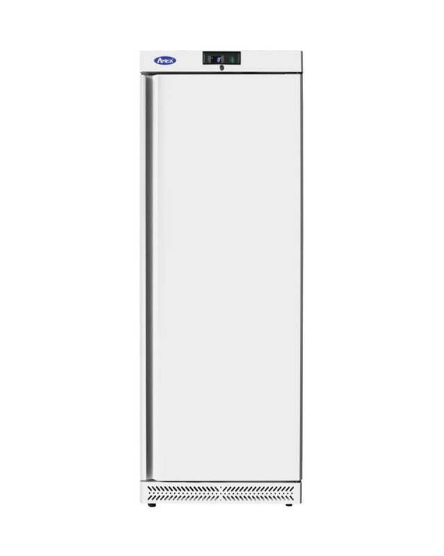 EBF38RW - Armoire réfrigérée positive acier blanc 1 porte -2+8°C - Capacité  380 litres - 595x640x1885mm