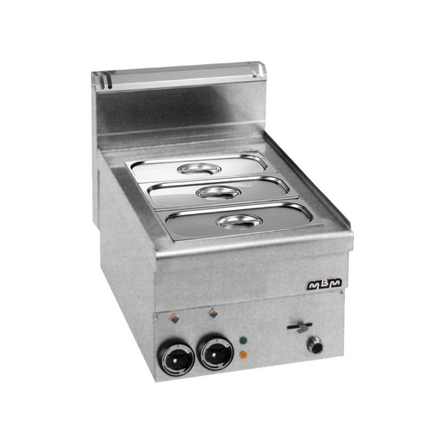 Bain marie électrique à poser - 400x600x270mm - 1,53 kW Mono 230V