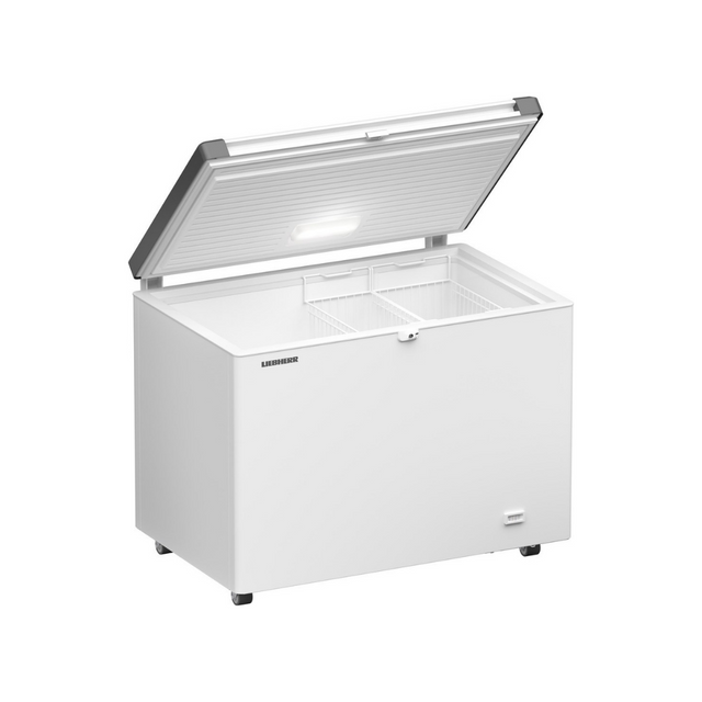 EFL 3055 - Congélateur coffre en epoxy blanc - 266 litres