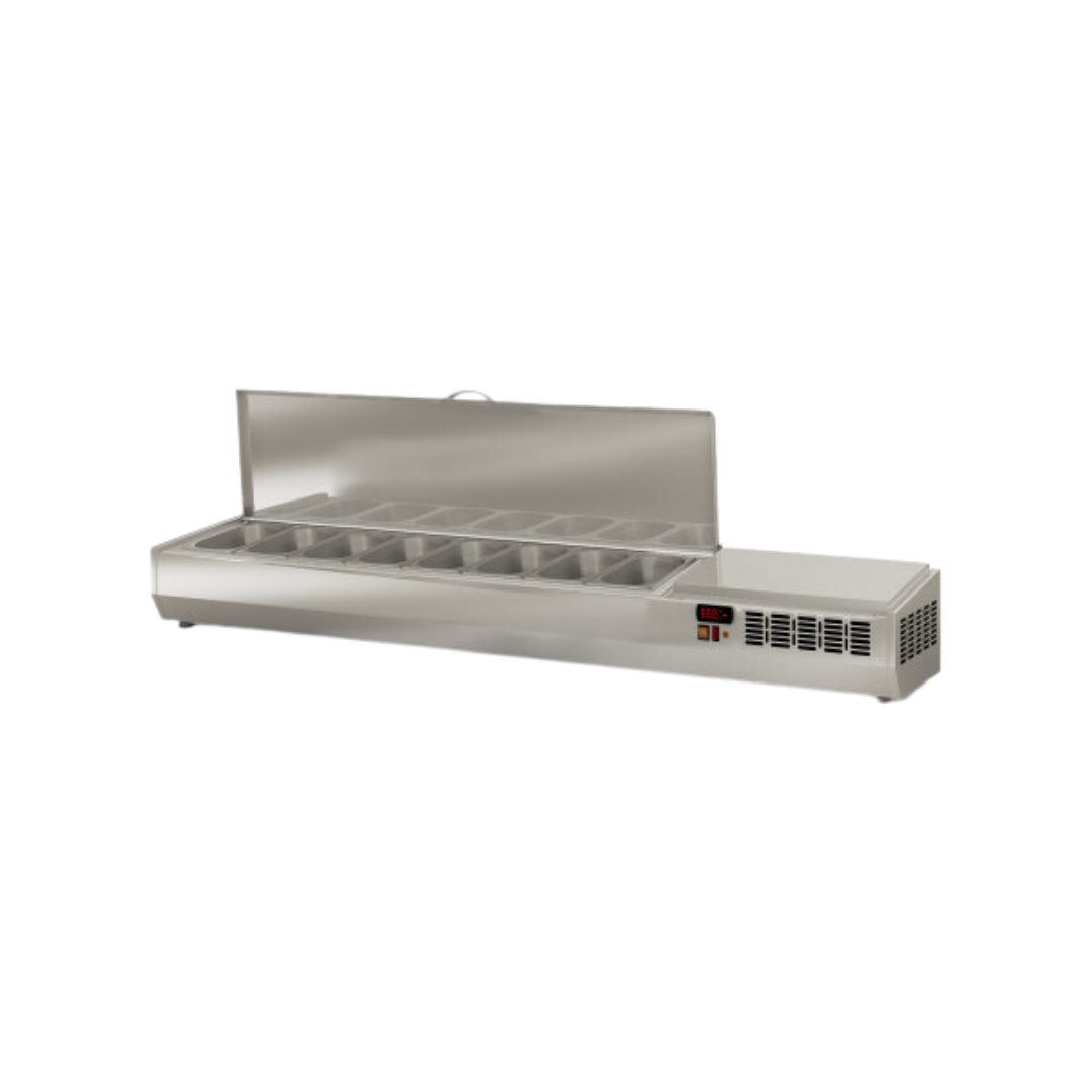    EI180-T-1_4-Presentoiraingredientcouvercleinox8xGN1_4refrigereepositive0__8_C-1795x336x436mm