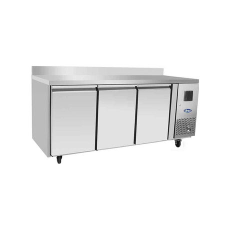 EPF3431GR-SB - Table réfrigérée positive avec dosseret 3 portes -2+8°C - Capacité  350 litres - 1795x600x840mm