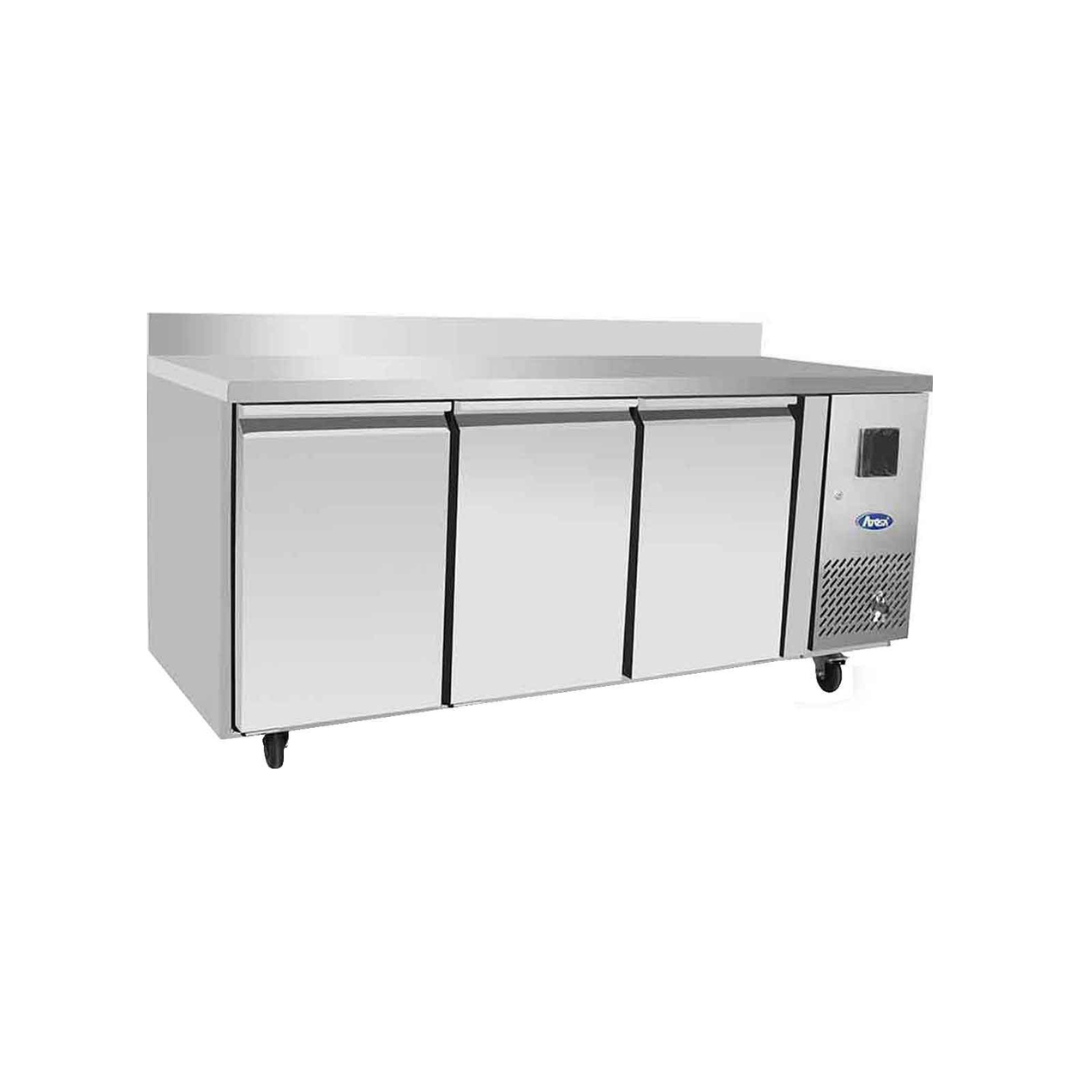 EPF3432GR-SB - Table réfrigérée positive avec dosseret 3 portes -2+8°C - Capacité  420 litres - 1795x700x840mm