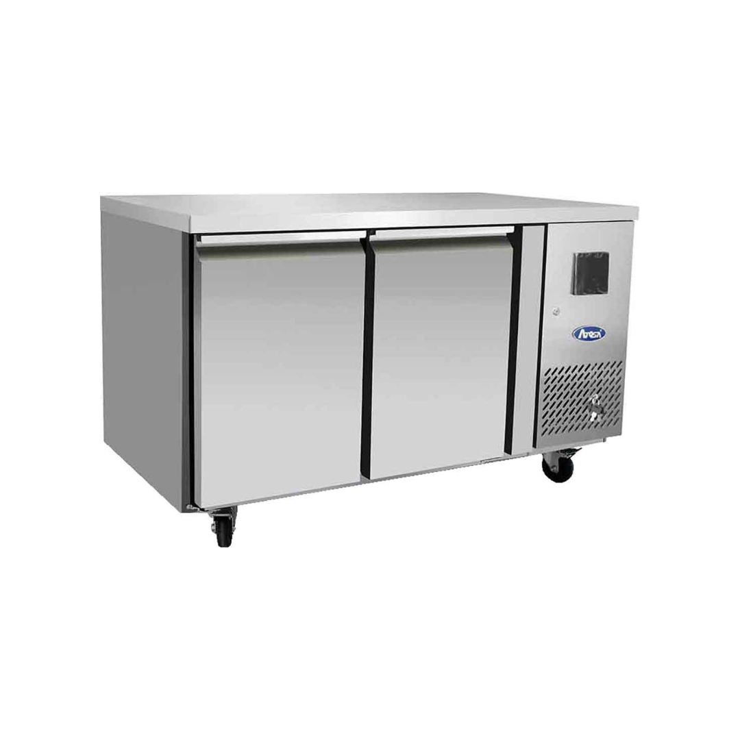 EPF3461GR - Table réfrigérée négative sans dosseret 2 portes -10-22°C - Capacité  240 litres - 1360x600x840mm