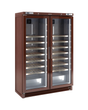 EVV200MX Armoire à vin bois réfrigérée positive 2 portes vitrées -