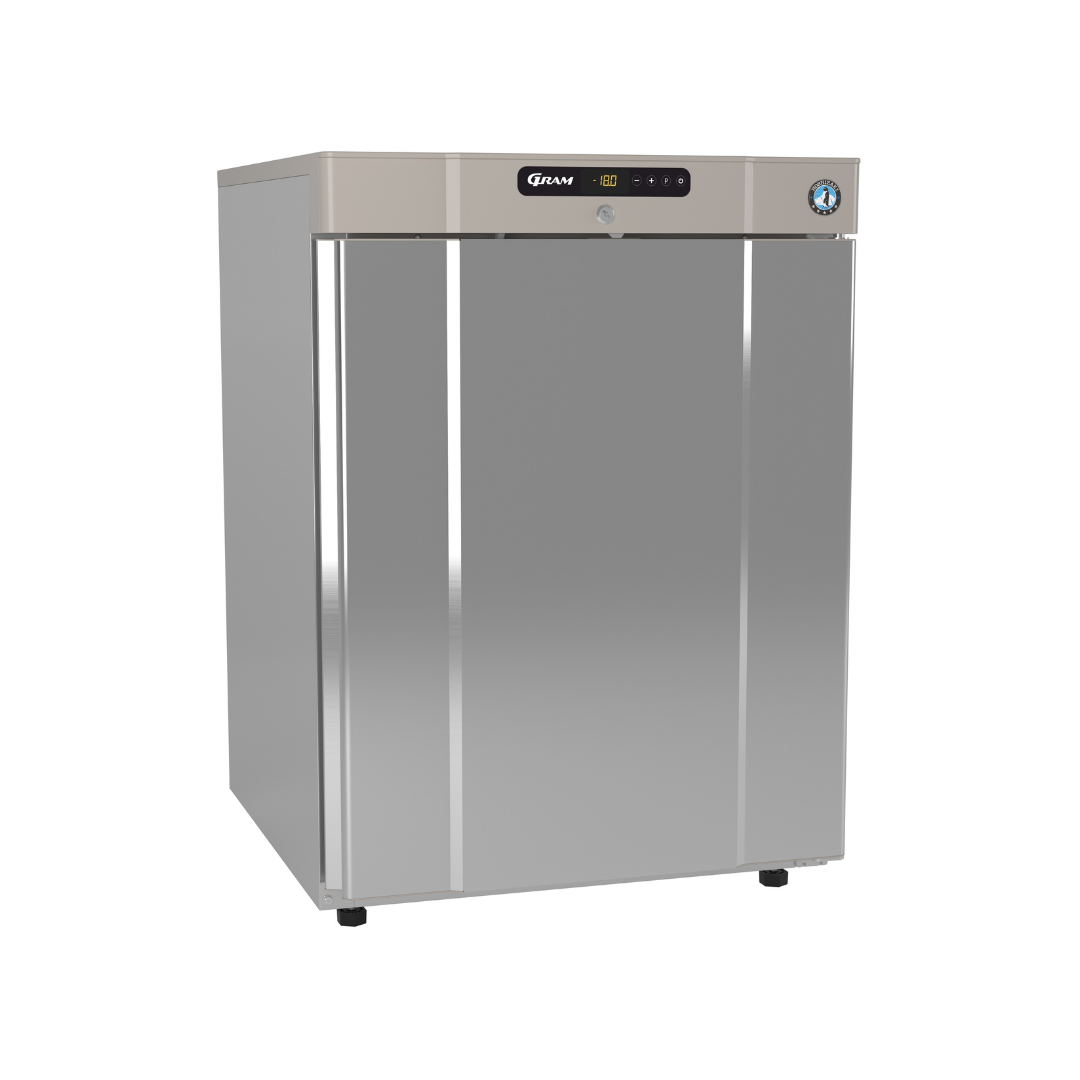 F 220 R - Armoire réfrigérée négative 1 porte inox -5-25°C - Capacité  123 litres - 595x645x833mm