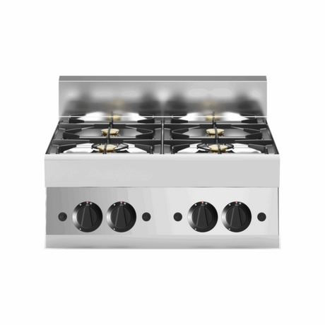 Cuisinière à gaz 4 feux à poser 700x650x300 17,2kW F65/70PCGB/T