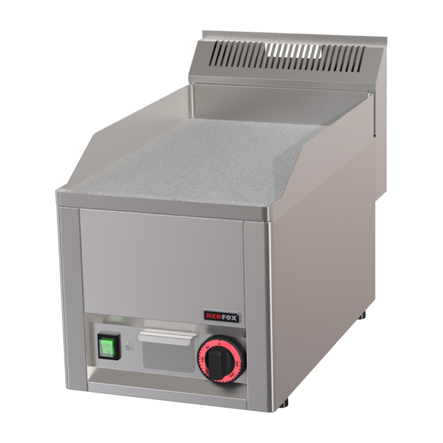 FTHC-30-EL-00020953 - Plancha chromée lisse électrique à poser - 330x600x290mm - 3 kW Mono 230V