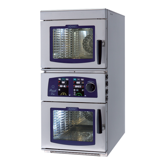 Four mixte MINIJET BONNET 6+6 niveaux GN 1/1 - 12,5 kW - 525x912x1803mm