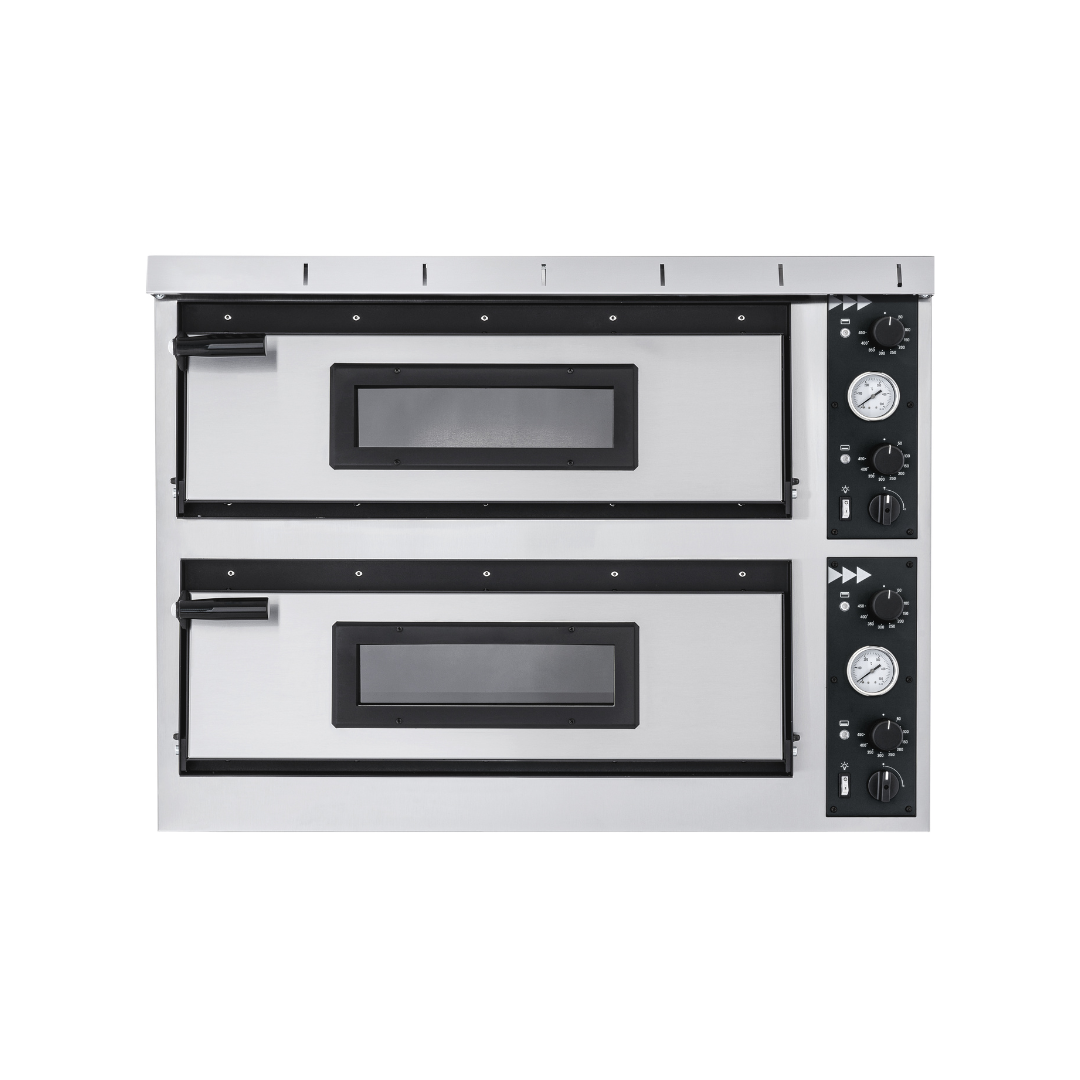 Four à pizza électrique 4+4 pizzas 2 niveaux