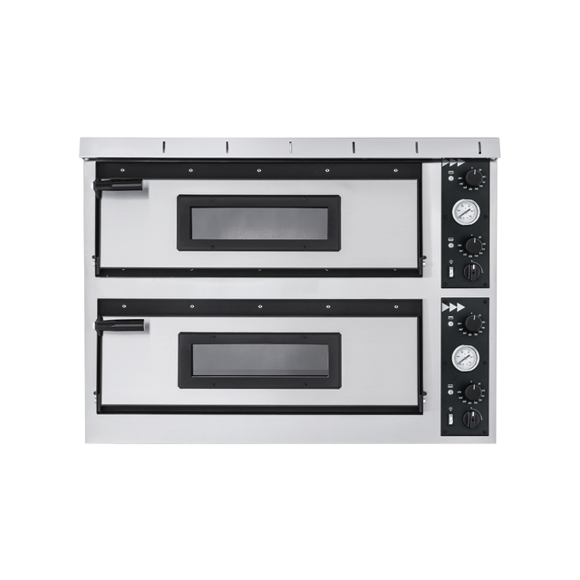 Four à pizza électrique 6+6 pizzas 2 niveaux