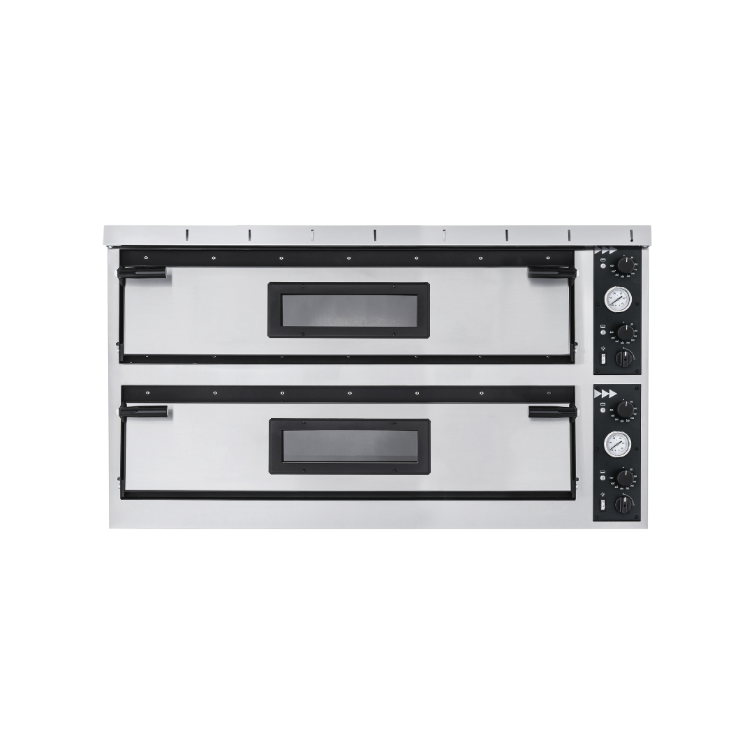 Four à pizza électrique 9+9 pizzas 2 niveaux