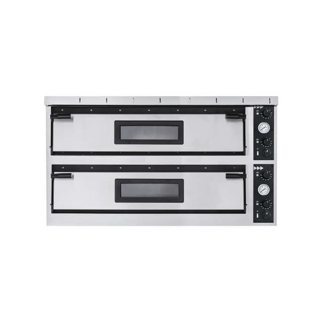 Four à pizza électrique 9+9 pizzas 2 niveaux