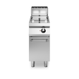 Friteuse à gaz cuve libre sur meuble fermé - Capacité : 13 litres - 12 kW Gaz - 400x730x870mm