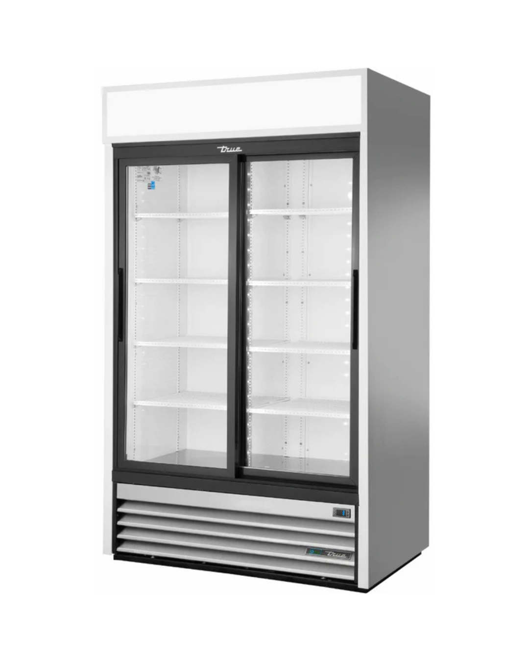 GDM-41-HC-LD Armoire réfrigérée positive 2 portes vitrées coulissantes - Série GDM TRUE - 1160L