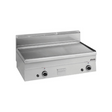 Plancha lisse chromée à gaz à poser - 1000x600x270mm - 15,3 kW Gaz