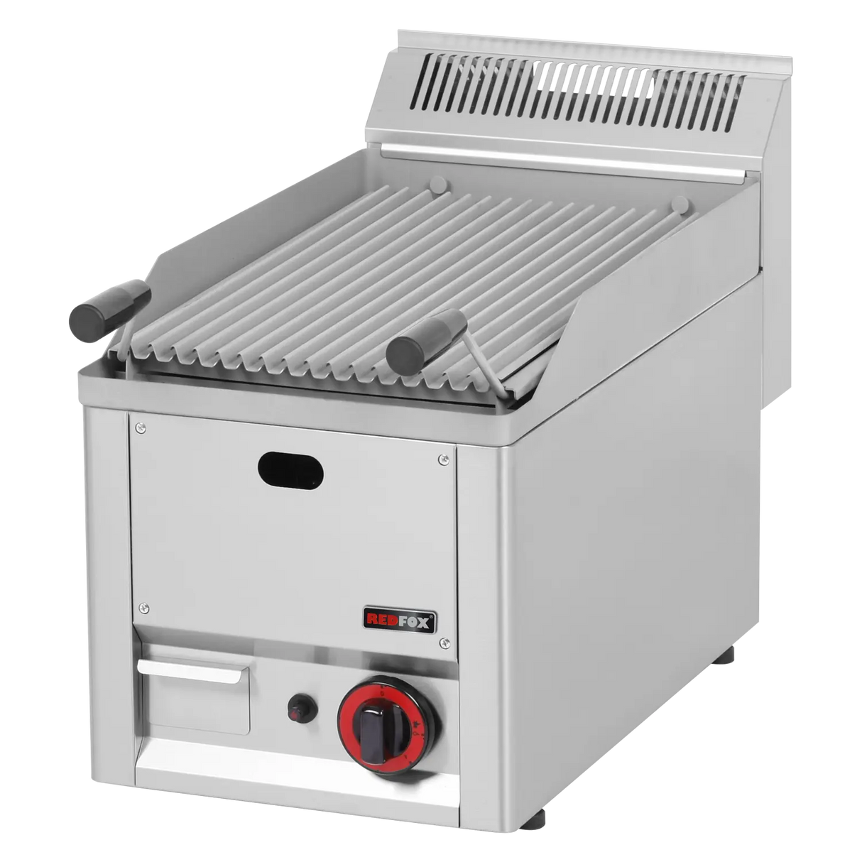 GL-30-GLS-00006246 - Grill charcoal à pierre de lave gaz - 330x600x290mm - 6,5 kW Gaz