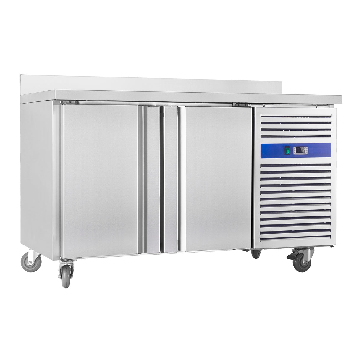 Negative refrigerated serving trolley -18/-20°C 2 doors 1360x700x850mm