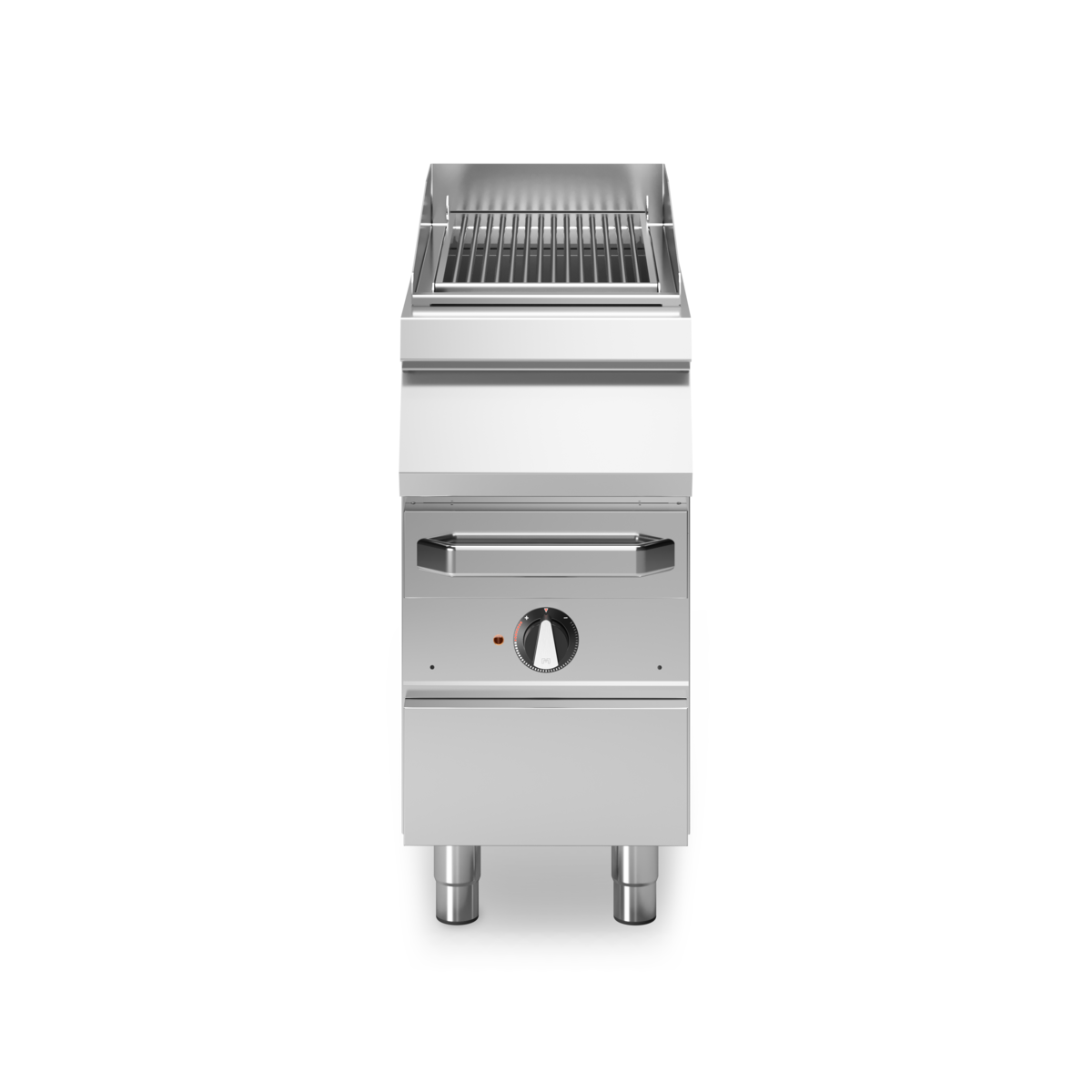 Grill à eau 1 zone électrique sur meuble fermé - 6 kW 400V Tri - 400x730x870mm