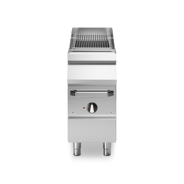 Grill à eau 1 zone électrique sur meuble fermé - 6 kW 400V Tri - 400x730x870mm