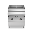 Grill à eau 2 zones électrique sur meuble fermé - 12 kW 400V Tri - 400x730x870mm