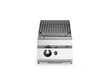 Grill à pierre de lave 1 zone à gaz à poser - 7,5 kW Gaz - 400x730x280mm
