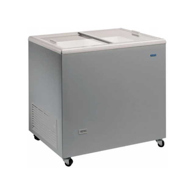 ICE500TVS Congélateur / Conservateur - Couvercle coulissant vitré - 398 L