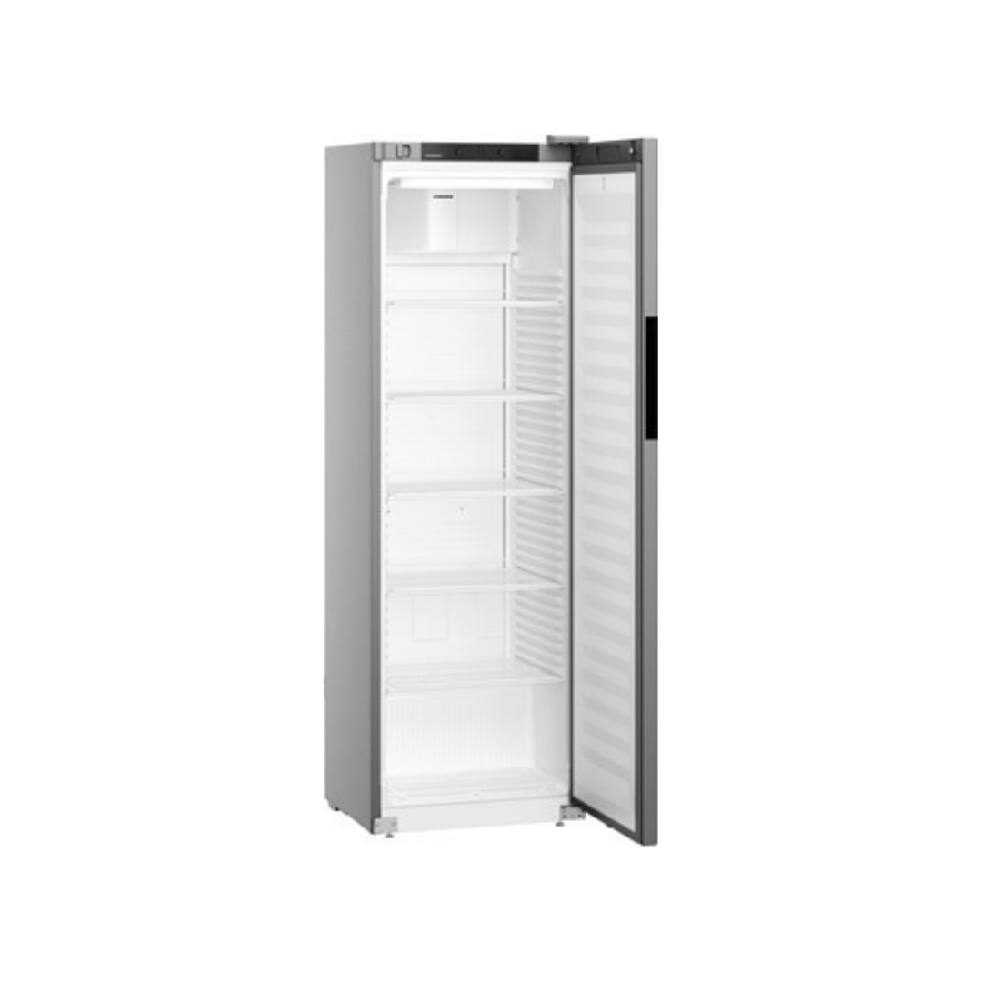 MRFVD 4001 W - Armoire réfrigérée à boisson postive ventilée en epoxy blanc 1 porte - 377 litres