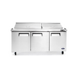 MSF8304GR - Saladette réfrigérée positive 3 portes -2+8°C - Capacité  600 litres - 18 GN 16 - 1846x762x1124mm