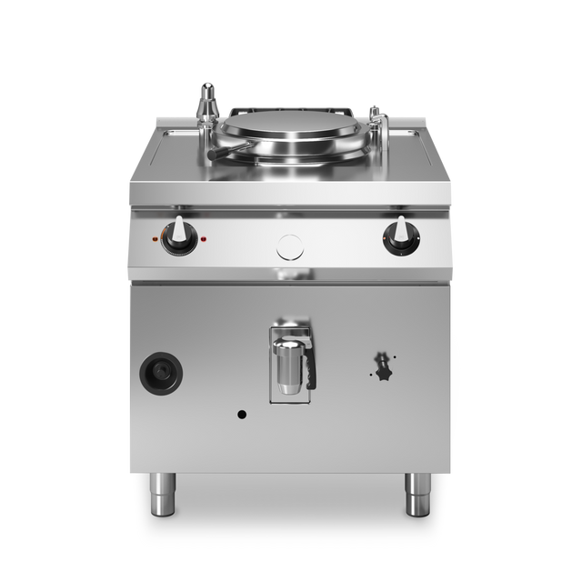 Marmite à gaz chauffe indirect - Capacité : 50 litres - 10,5 kW Gaz - 800x730x870mm
