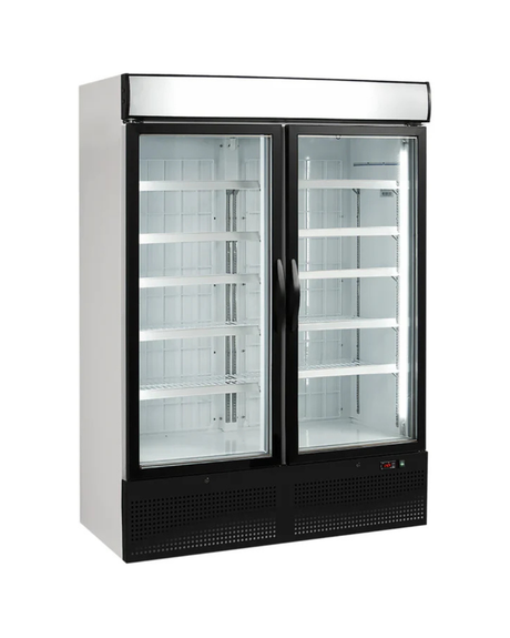 NF5000G Congélateurs verticaux de vitrine 2 portes