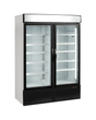 NF5000G Congélateurs verticaux de vitrine 2 portes