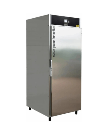 P66C1GP Armoire chocolat 1 porte pour 44 plaques 600x800 - 850L