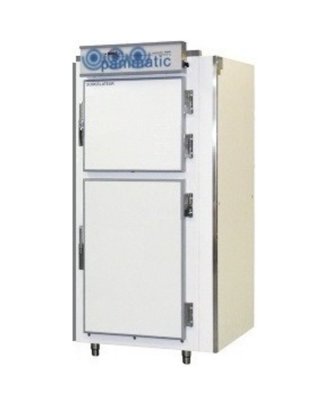 P87-PP1_1 Surgélateur Conservateur 1+1 portes - 24 plaques conservation et 14 plaques en surgélation