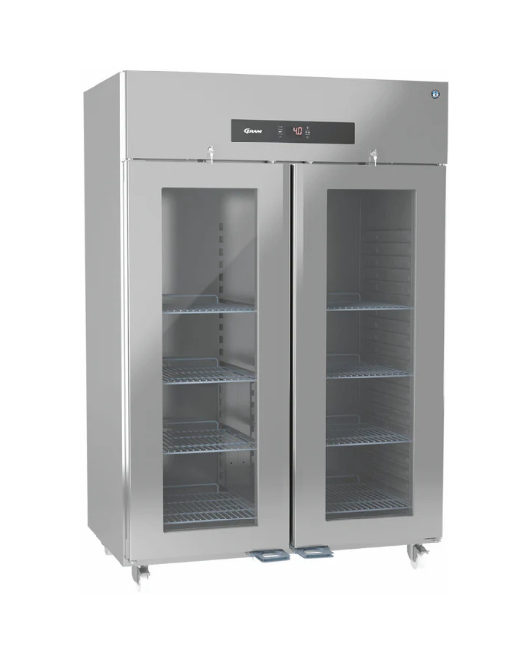 PREMIERKG140C Armoire réfrigérée positive 2 portes vitrées