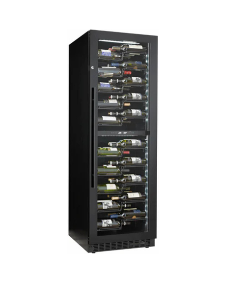 PRO1200B Cave à vin noir 2 zones - 120 bouteilles