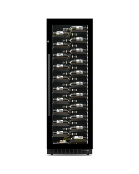 PRO1320M Cave à vin noir 1 zone - 132 bouteilles