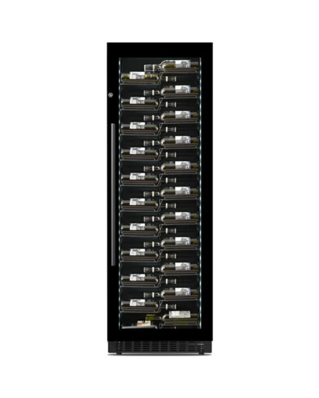 PRO1320M Cave à vin noir 1 zone - 132 bouteilles