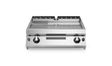 Plancha 2/3lisse et 1/3 rainurée 2 zones à gaz à poser - 14 kW Gaz - 800x730x280mm
