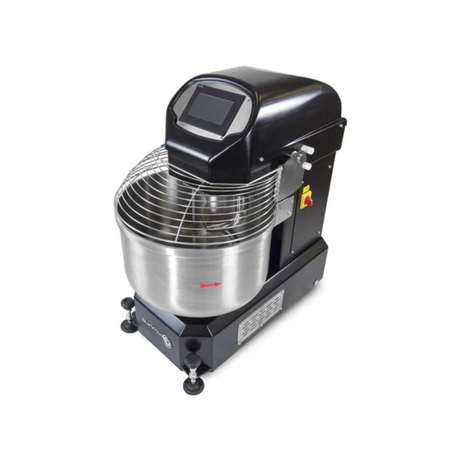 QUEEN30-1 Pétrin à spirale - 2 Moteurs - 2 vitesses + cuve motorisée - Mono 230V