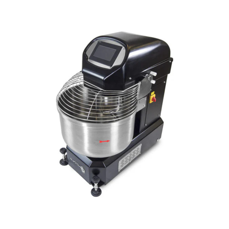 QUEEN30-2 Pétrin à spirale - 2 Moteurs - 2 vitesses + cuve motorisée - Triphasé 400V