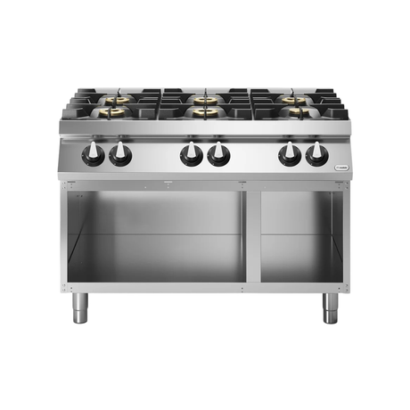 R70_120PCG_A Fourneau 6 feux sur meuble ouvert