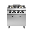 R70_80CFG Fourneau 4 feux sur four gaz