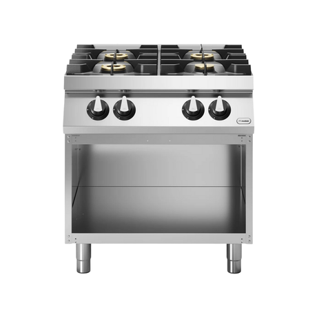 R70_80PCG_A Fourneau 4 feux sur meuble ouvert